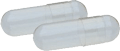 Empty Gelatin Capsules - 1000 Size "00" - Separated