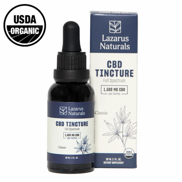 ORGANIC CBD TINCTURE 1500 mg (Lazarus Naturals)