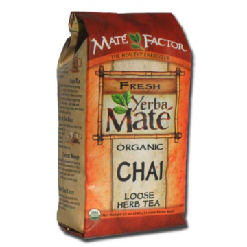 12 oz Loose Chai Organic Yerba Mate