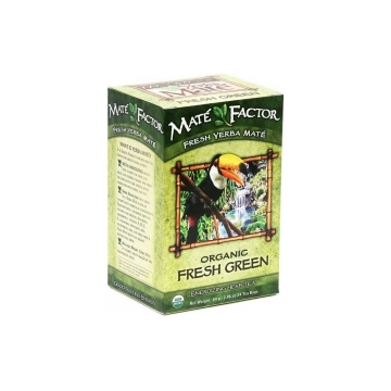 Fresh Green Yerba Mate Tea Bags - Organic