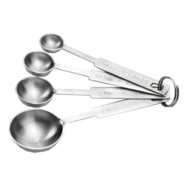Measuring Spoon - Stainless Steel (4 Piece Set)