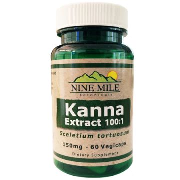 Kanna 100:1 Capsules (Nine Mile Botanicals)
