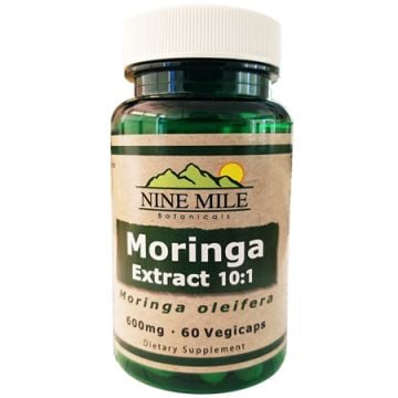 Moringa 10:1 Extract Capsules (Nine Mile Botanicals)