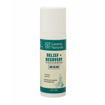 CBD Muscle Gel, Relief + Recovery 600 mg