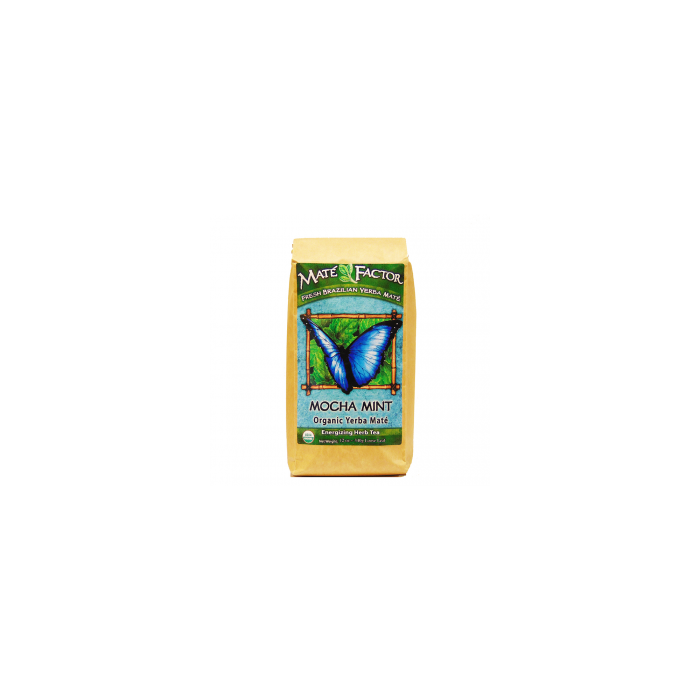 12 oz Loose Mocha Mint Organic Yerba Mate