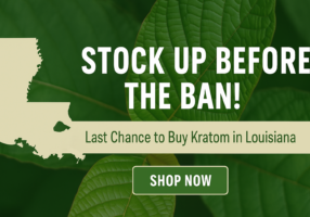A banner reading 'Stock up before the ban!'